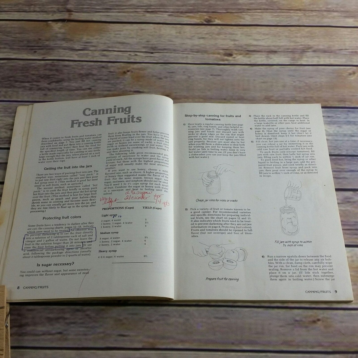 Vintage Cookbook Home Canning 1975 Preserving Freezing Drying Sunset Books Paperback Recipes