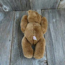Load image into Gallery viewer, Vintage Jointed Bear Plush Brown Stuffed Animal Jointed Expressly Mervyns