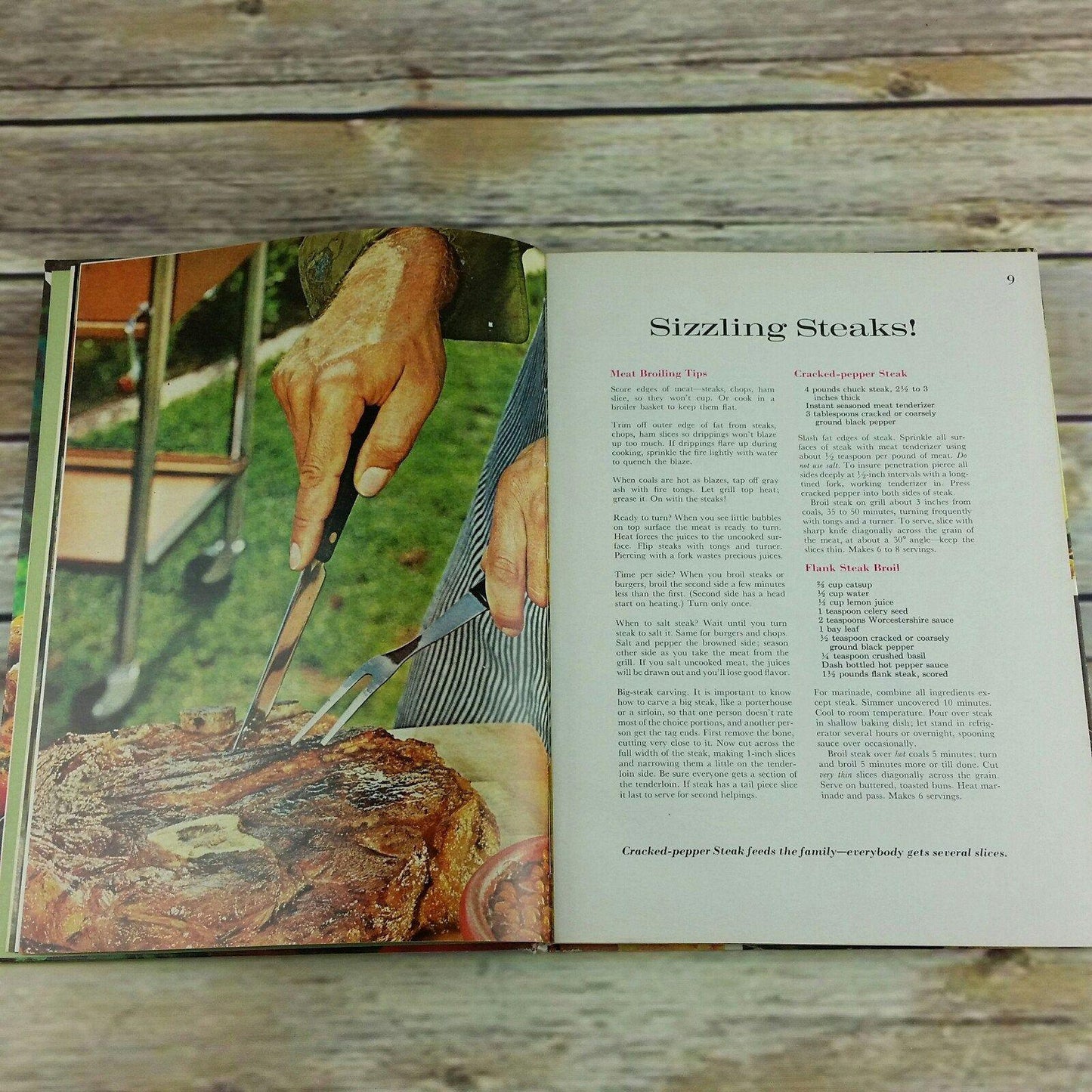 Vintage Cookbook Better Homes and Gardens Barbecue Book 1968 Fourth Printing Hardcover