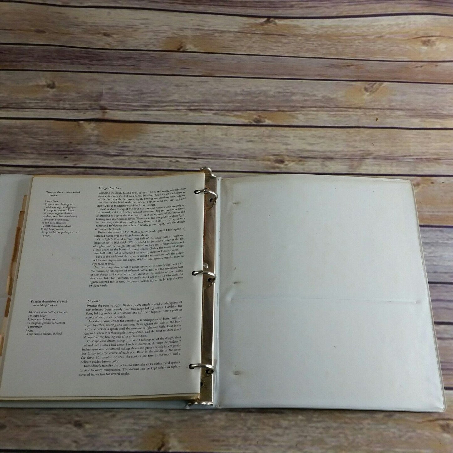 Vintage Cookbook Time Life Books Foods of the World 1969 3 Ring Binder France Italy American Spain Portugal Middle East  Germany Russia