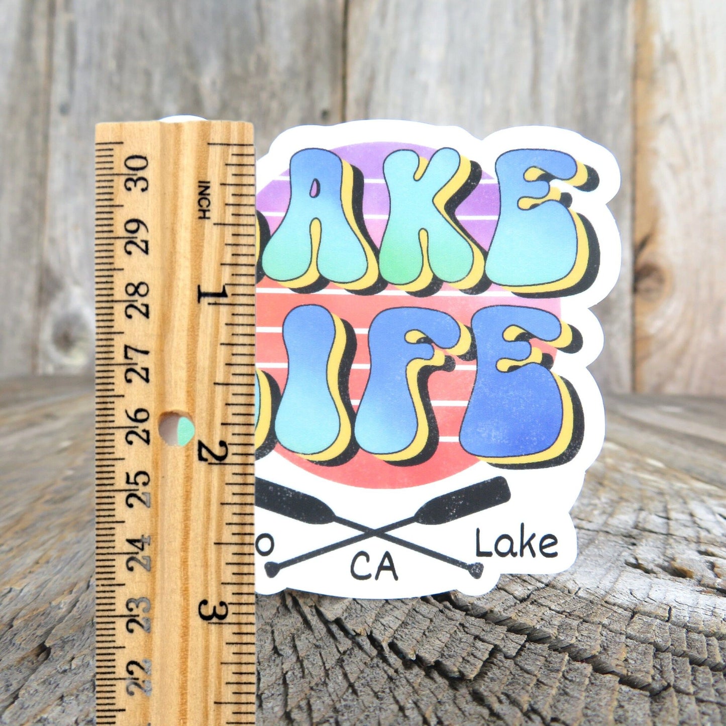 Lake Life Sticker Mono Lake California Waterproof Camping Outdoors Souvenir Lee Vine