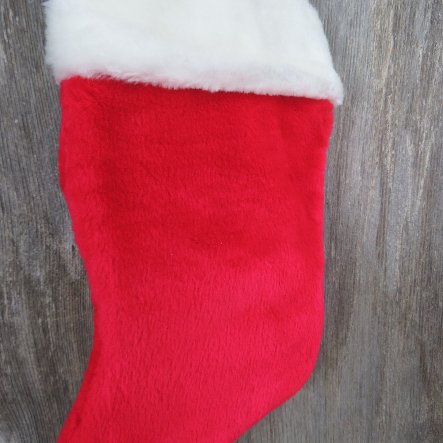 Vintage Minnie Mouse Christmas Stocking Plush Santa Hat Disney Santa's Best