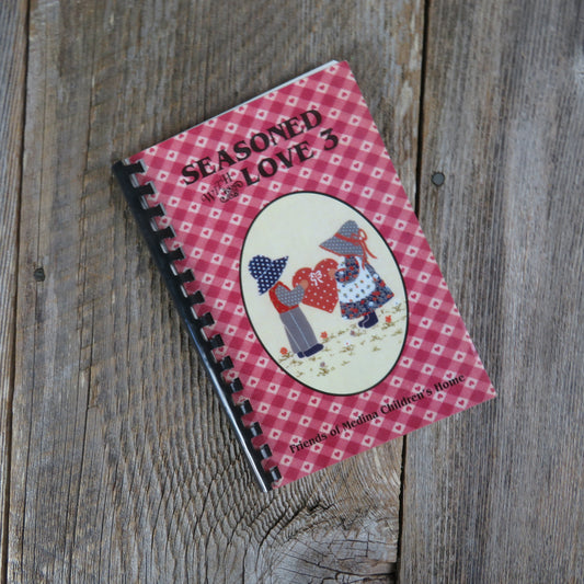 Vintage Texas Cookbook Friends of Medina Children's Home Seasoned with Love Charity Women 1996