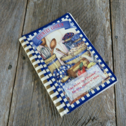 Country Cookin' Cookbook Susan Felt Self Published California Socks on a Rooster