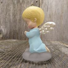 Load image into Gallery viewer, Vintage Mary&#39;s Angels Bluebell Ornament 1989 Hallmark Keepsake Christmas Tree - At Grandma&#39;s Table