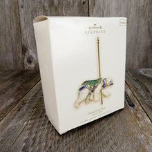 Load image into Gallery viewer, Grand Polar Bear Carousel Ride Hallmark Keepsake Christmas Tree Ornament 2007 - At Grandma&#39;s Table