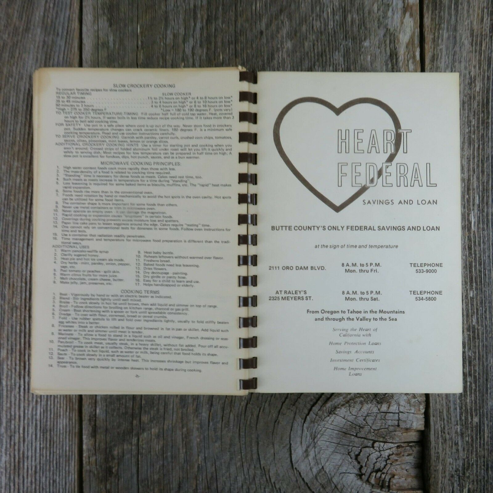 Vintage California Cookbook Gridley Recipes of Butte County Cow Belles 1980s - At Grandma's Table