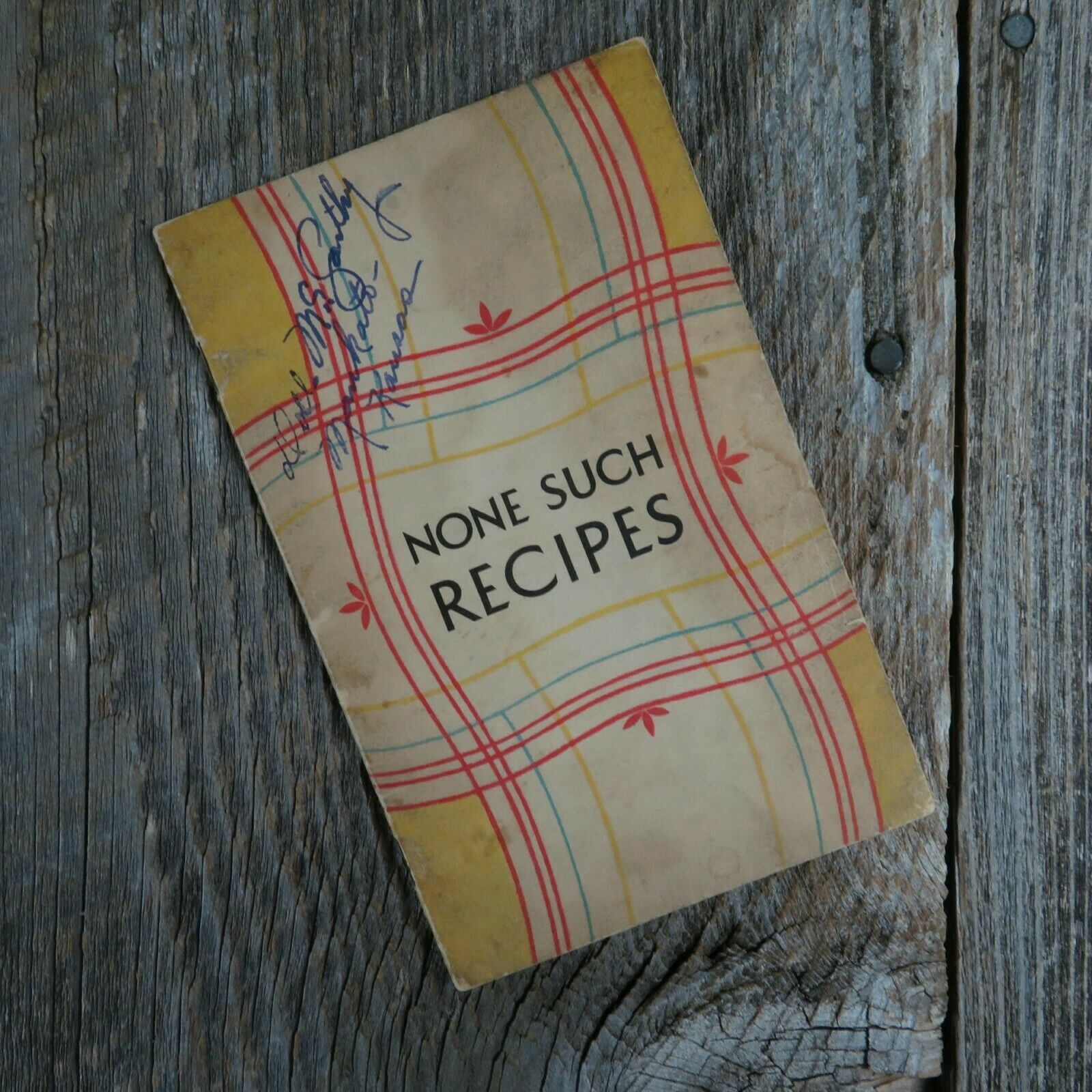 Vintage Cookbook None Such Recipes Mince Meat Pie Promo Booklet 1940s or 50s - At Grandma's Table