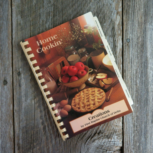 Vintage Missouri Cookbook Home Cookin' First Baptist Church of Delta 1996 - At Grandma's Table