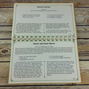 Vintage Cookbook Sorrell Ridge Spreadable Fruit Promo Recipes No Refined Sugar - At Grandma's Table