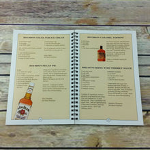 Load image into Gallery viewer, Jim Beam Cookbook Kentucky Bourbon Souvenir Dips Drinks Desserts Breads Entrees - At Grandma&#39;s Table