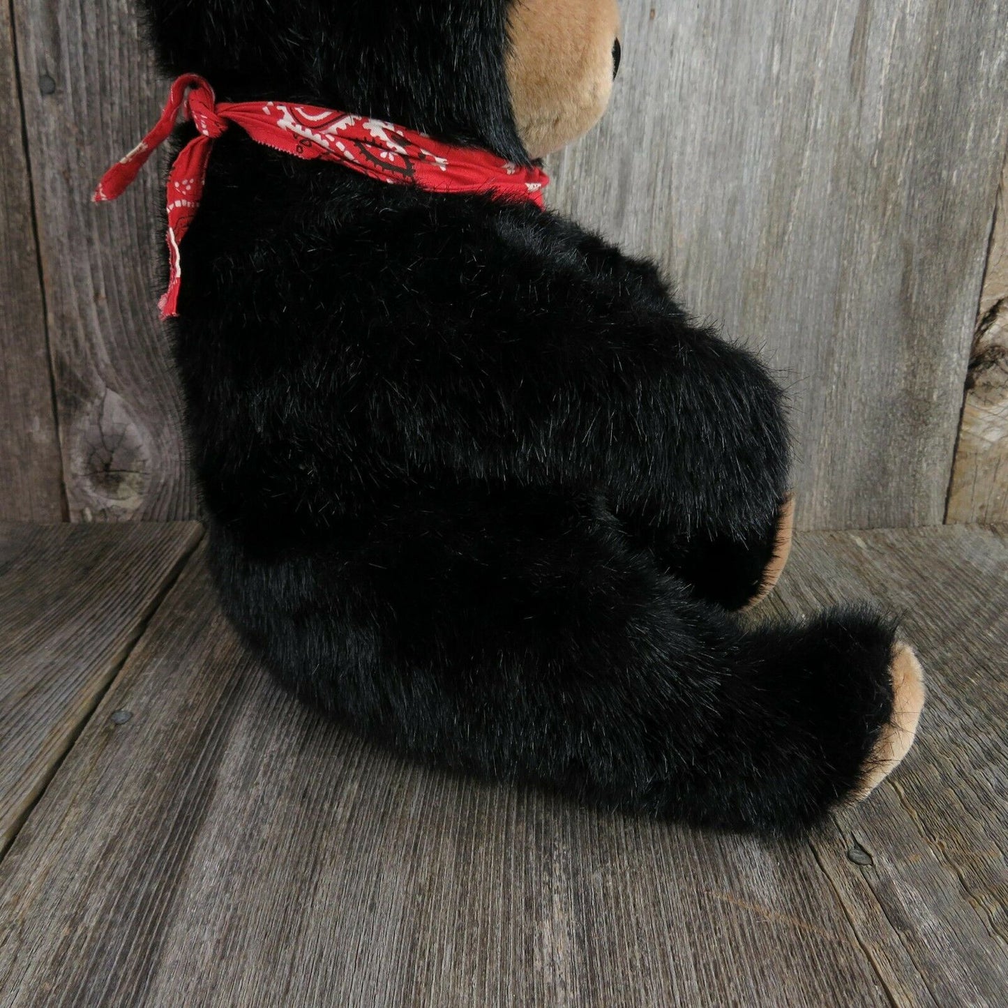 Vintage Railroad Teddy Bear Plush Calistoga Series California Stuffed Animal Engineer - At Grandma's Table