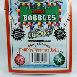 Santa Claus Bobblehead Bobble Dreams Mini Christmas Clip On Ornament Decor 2002 - At Grandma's Table