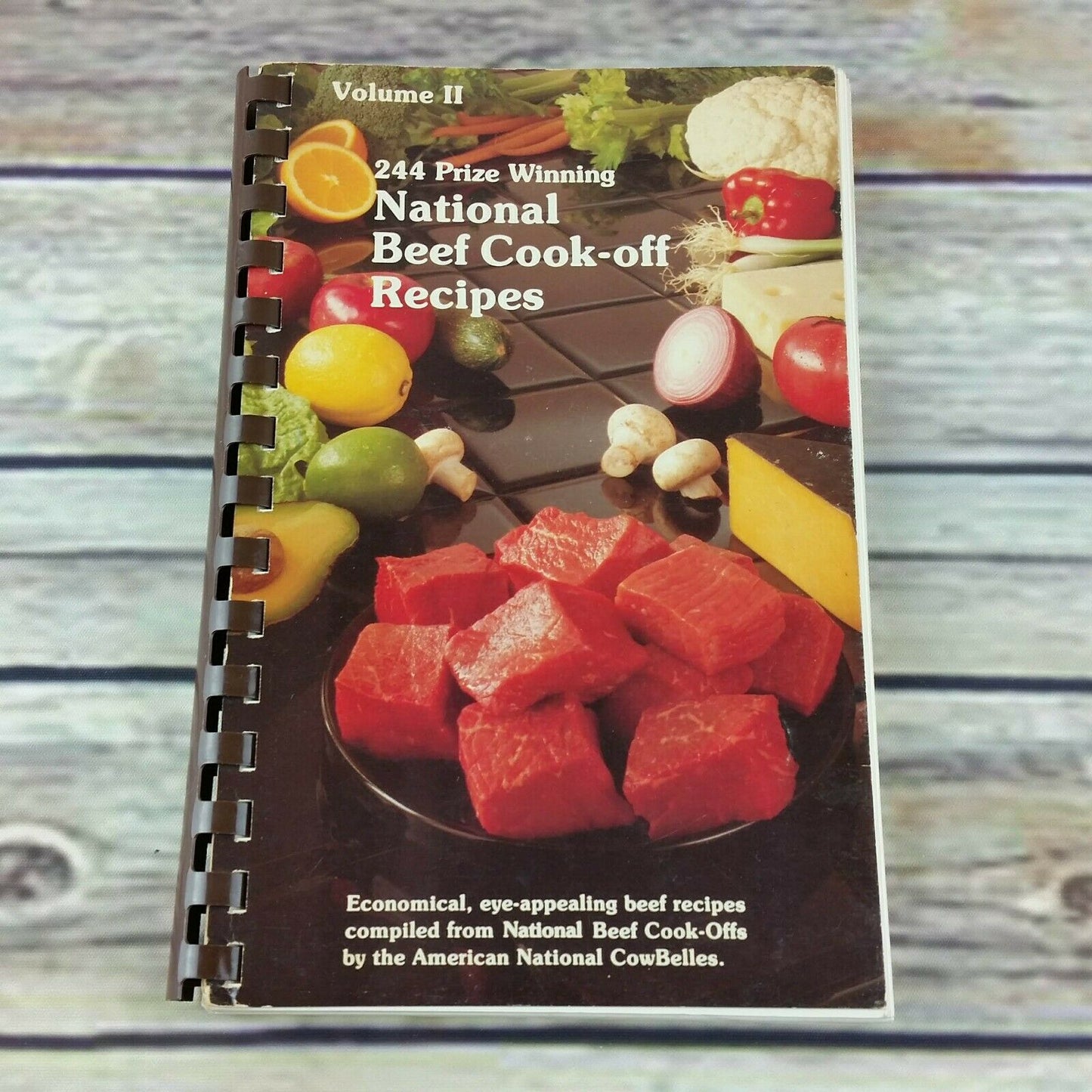 Vintage Cookbook National Beef Cook Off 244 Prize Winning Recipes Volume 2 - At Grandma's Table