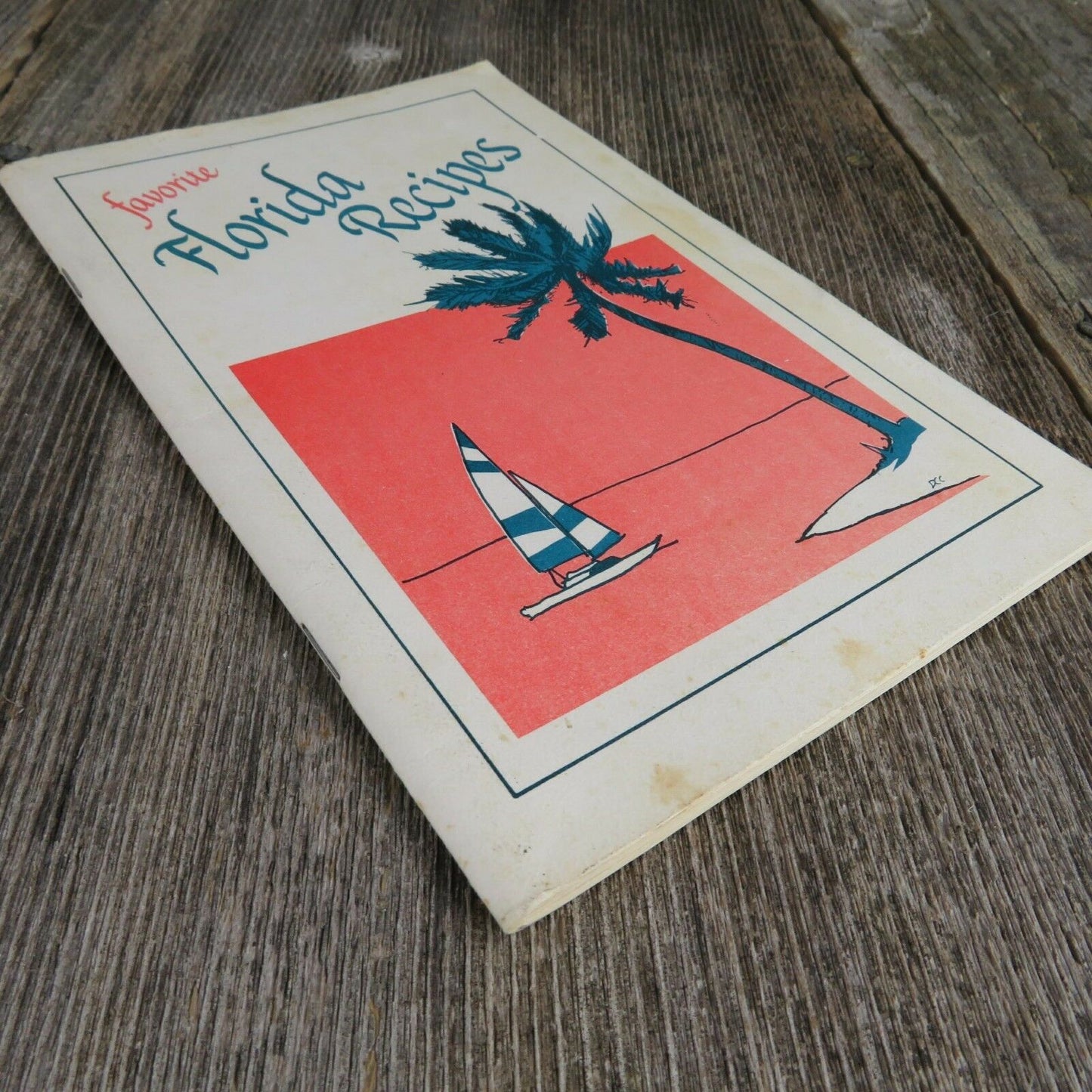 Vintage Favorite Florida Recipes Cookbook Nancy Berzinec 1987 Souvenir - At Grandma's Table