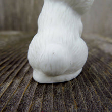 Load image into Gallery viewer, Vintage Bunny Rabbit Hallmark Cards Easter Figurine White Hare 1982 - At Grandma&#39;s Table