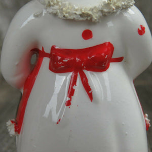 Vintage Mrs Santa Claus Salt Pepper Shaker Spaghetti Christmas Napco Replacement - At Grandma's Table