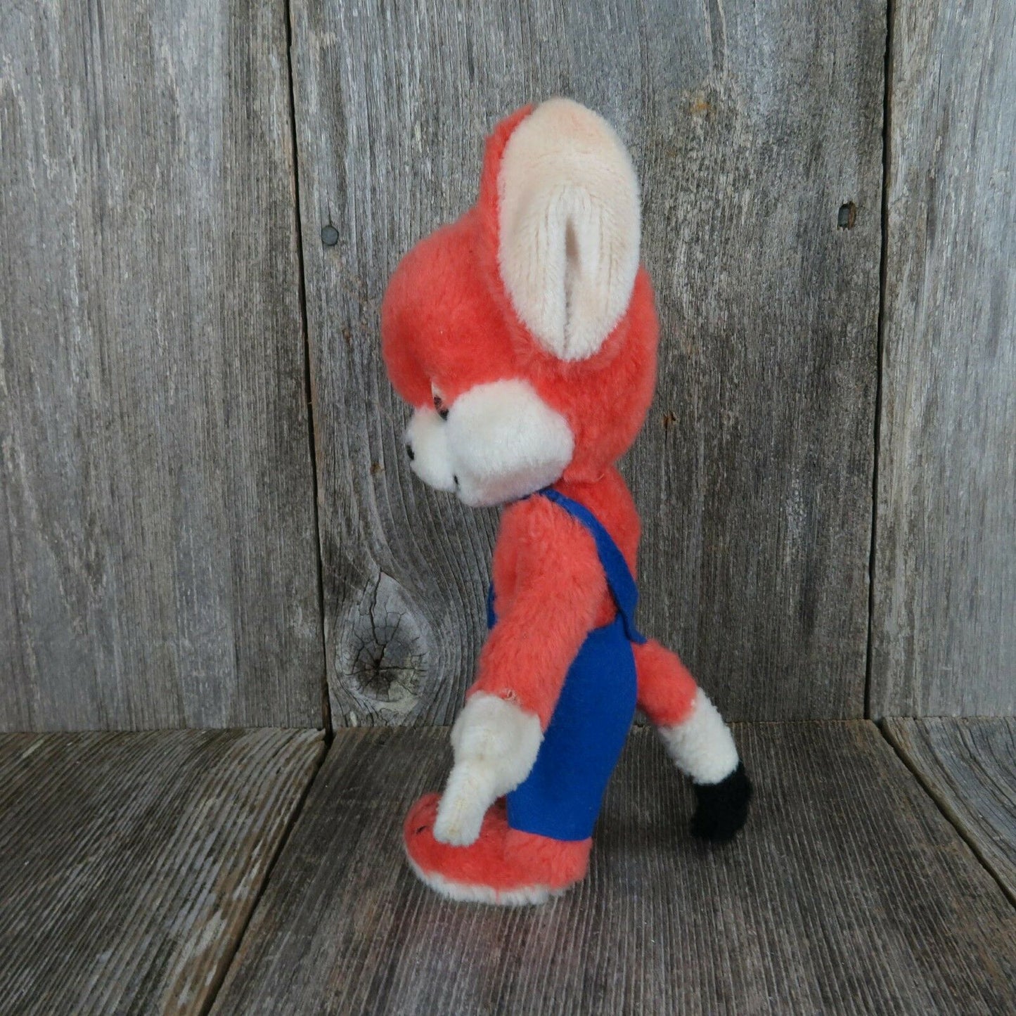 Vintage Fix Foxi Fox Plush Schuco Bigo Bello Stuffed Animal Comic Cartoon - At Grandma's Table