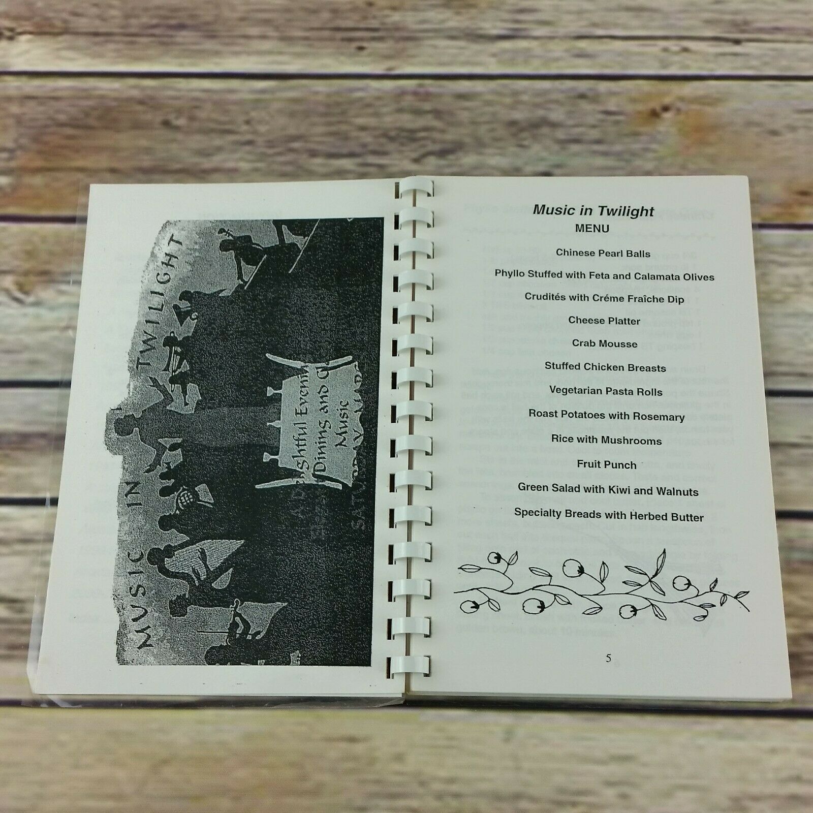 Vintage California Cookbook A Musical Feast Arcata McKinleyville High School - At Grandma's Table
