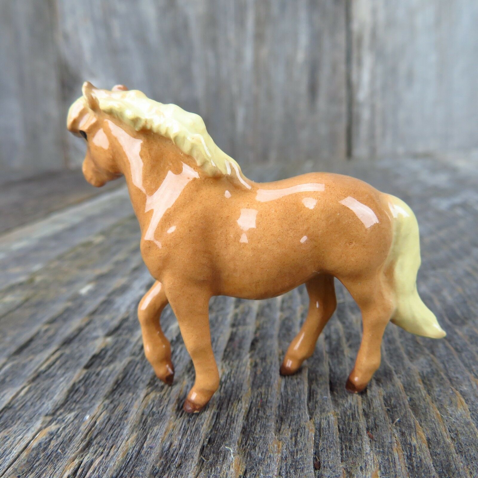 Pony Shetland Horse Figurine Hagen Renaker Porcelain California - At Grandma's Table