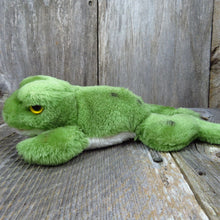 Load image into Gallery viewer, Frog Toad Plush Vintage Dakin Stuffed Animal Toy Doll Nut Filled Green 1976 - At Grandma&#39;s Table