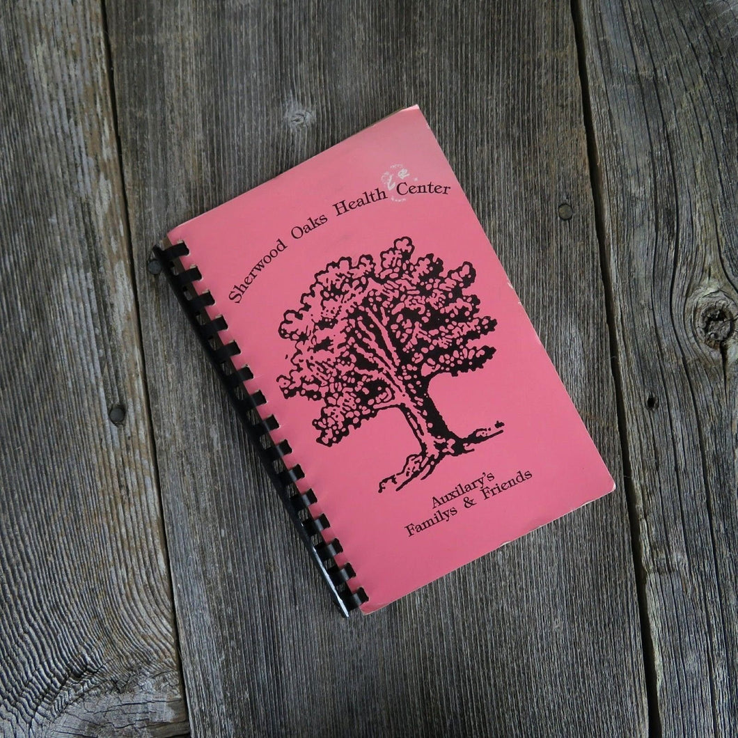Vintage California Cookbook Fort Bragg Sherwood Oaks Health Center Auxiliary - At Grandma's Table