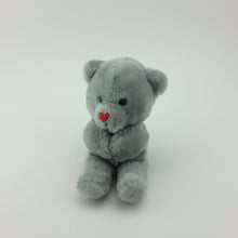 Load image into Gallery viewer, Vintage Teddy Bear Plush Stuffed Animal Heart Nose 1979 Dan Dee Valentines - At Grandma&#39;s Table