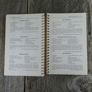 Vintage Indiana Cookbook The Guild Cookbook Valparaiso University 1974 2nd Print - At Grandma's Table