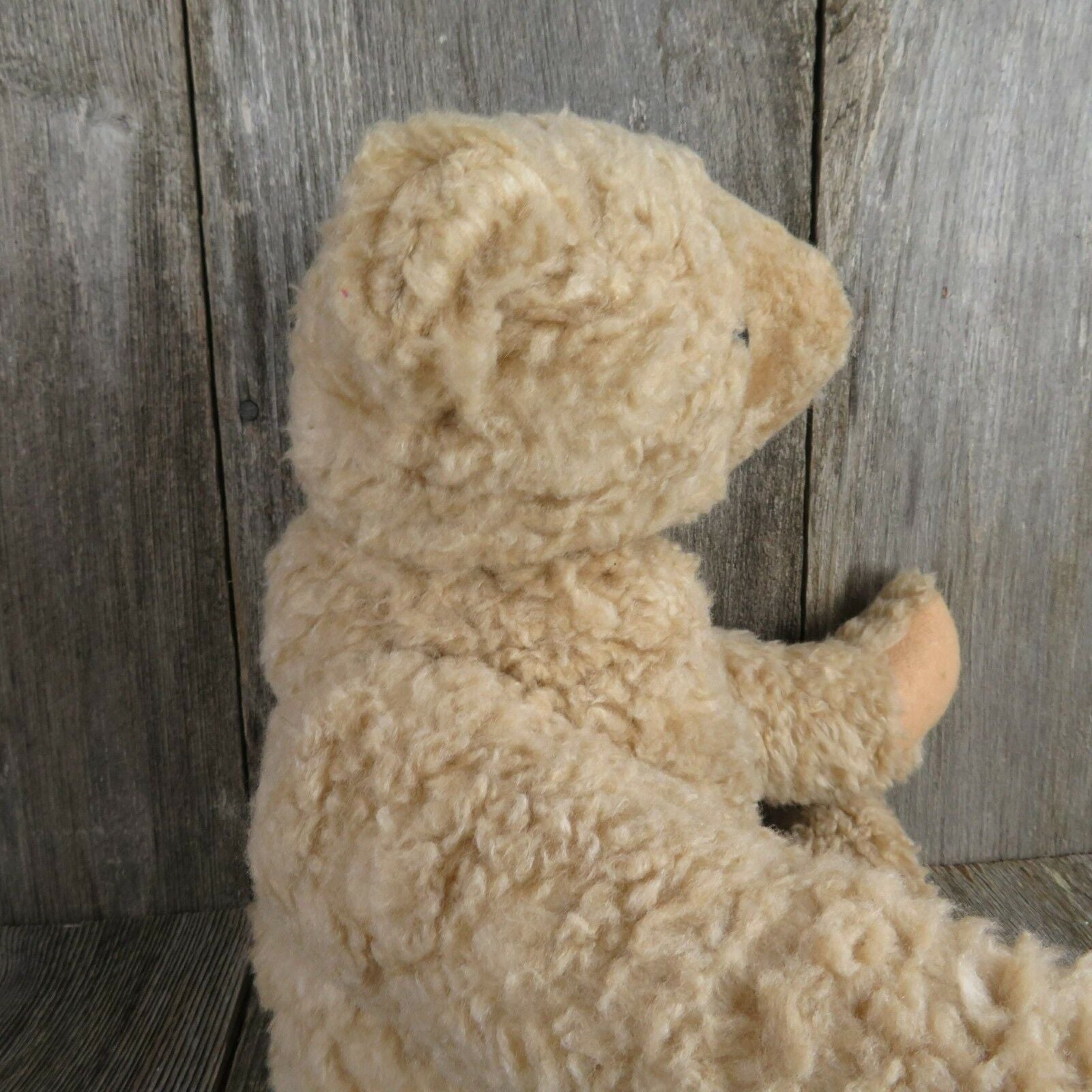 Vintage Jointed Teddy Bear Plush Victorian Memories Joan Greene 1991 Stuffed Animal - At Grandma's Table