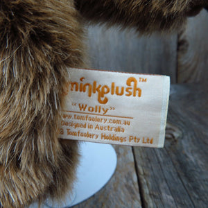 Wombat Puppet Wolly Plush Stuffed Animal Australia Minkplush Toy Doll Hand - At Grandma's Table