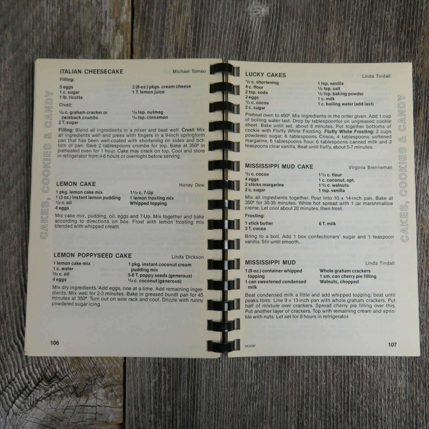 Pennsylvania Church Cookbook Vintage Ellwood City Calvin Presbyterian 1990 - At Grandma's Table
