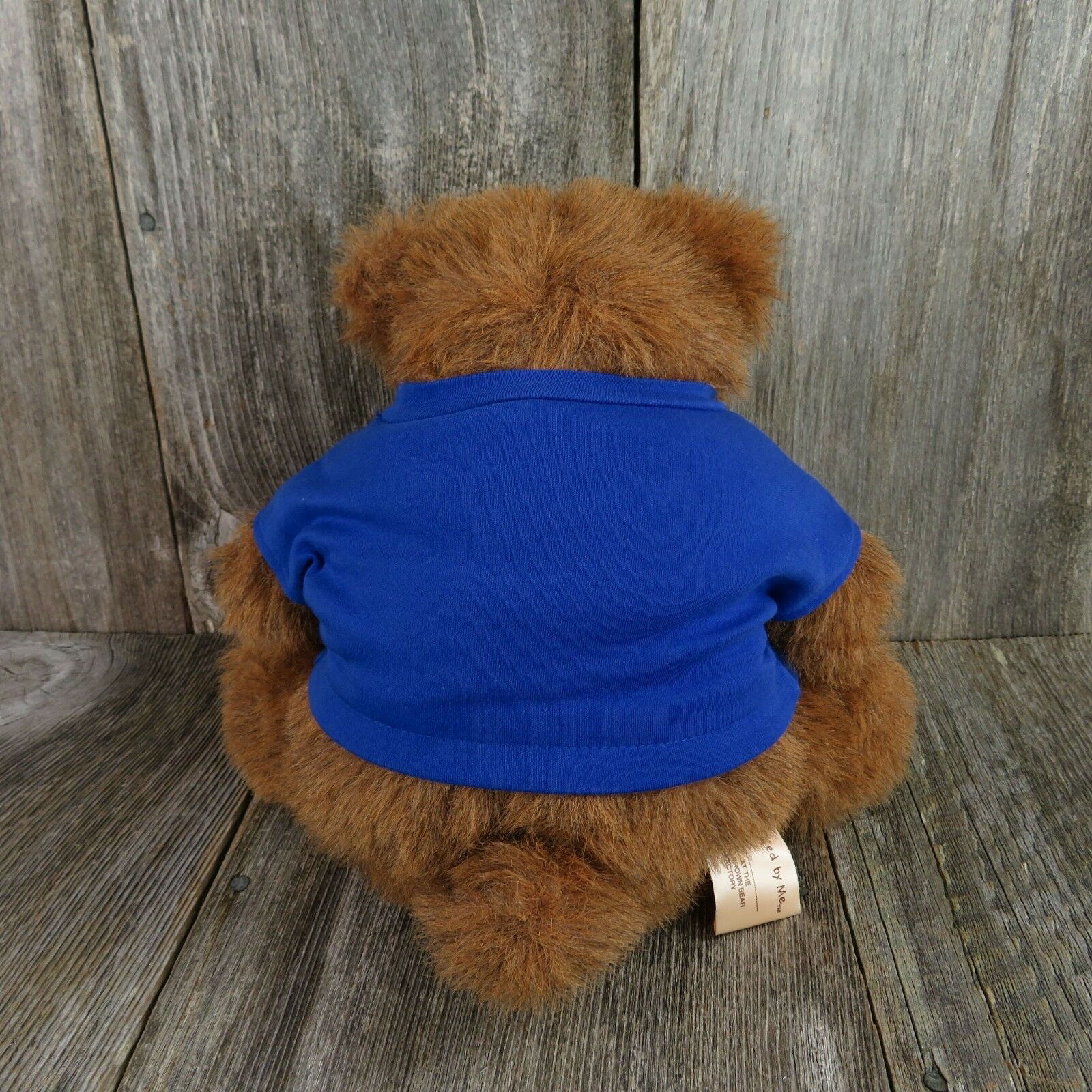 Vintage Teddy Bear Plush San Francisco Basic Brown Factory Souvenir Build Stuffed Animal - At Grandma's Table