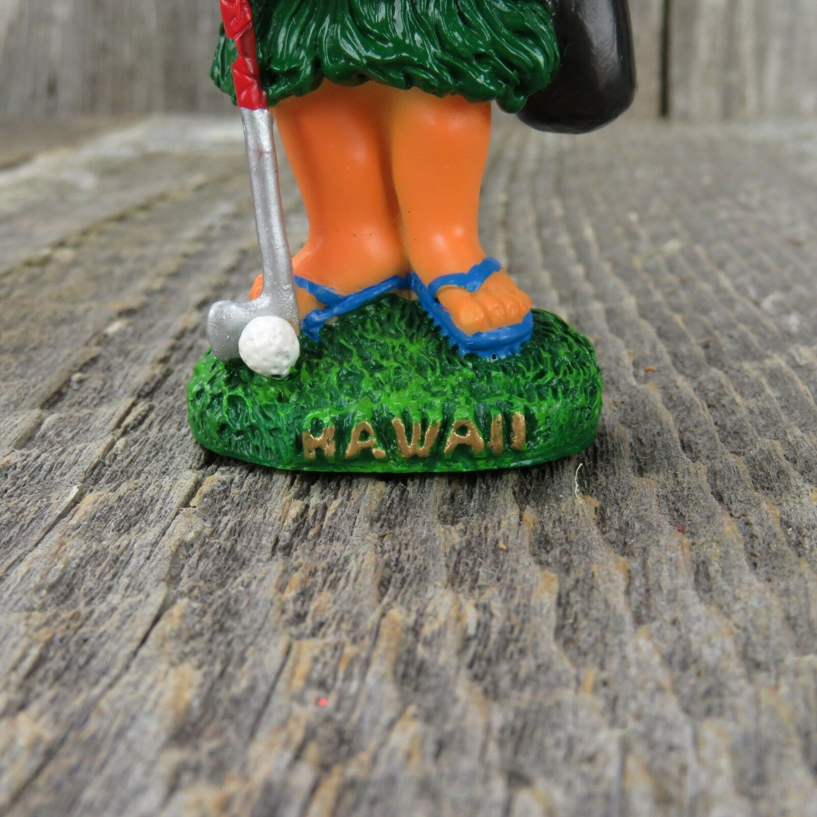 Santa Claus Hawaii Golf Ornament Christmas Tree Holiday - At Grandma's Table