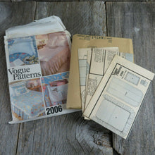 Load image into Gallery viewer, Vintage Vogue Bedspread Linen Sewing Pattern Bedroom Sham Pillow Bed Covers - At Grandma&#39;s Table
