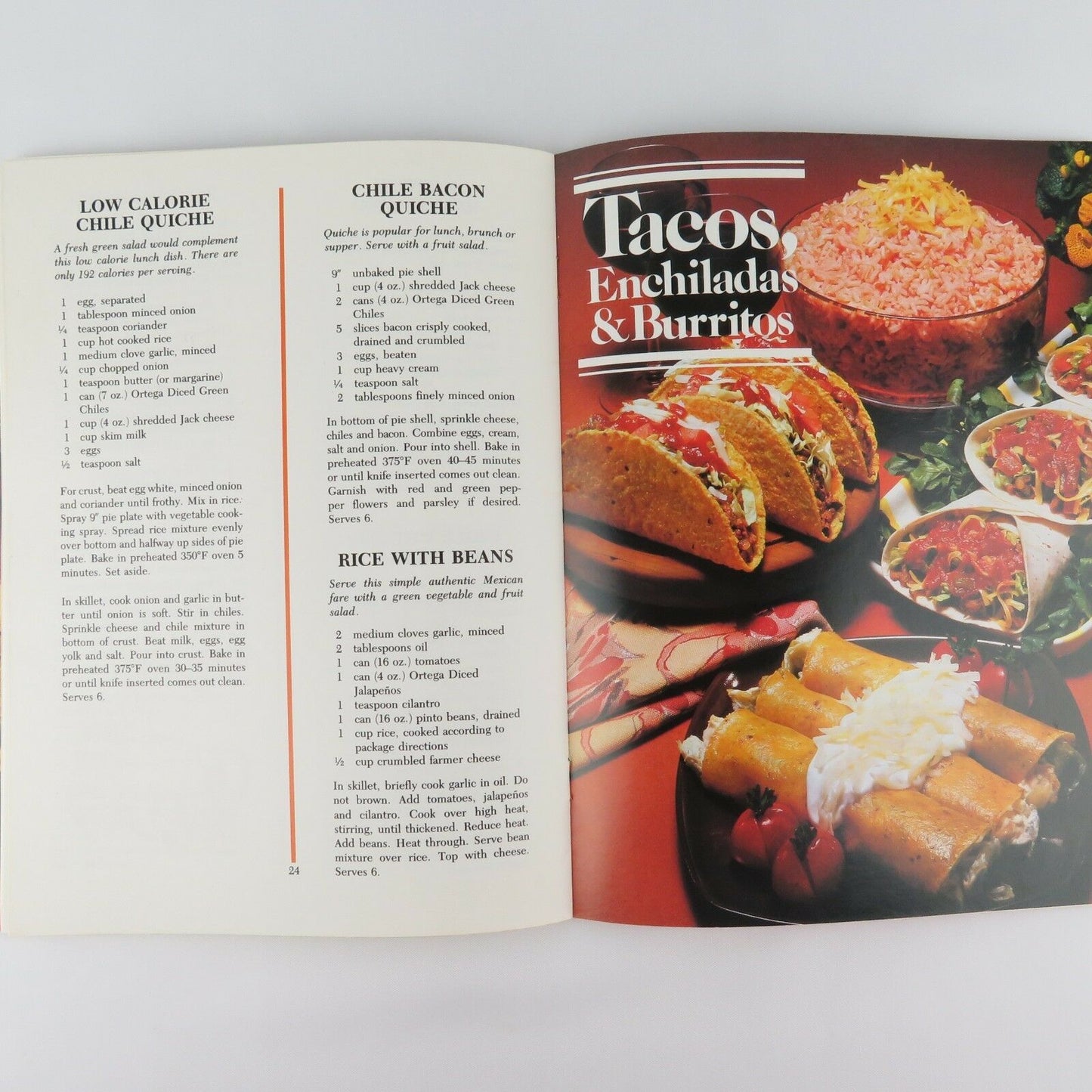 Vintage Ortega Brand Cookbook Chile Up Your Life Heublein Food 1981 Mexican - At Grandma's Table
