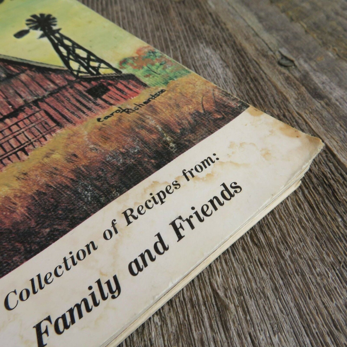 Vintage California Country Cookbook Boone Family Association of California 1986 - At Grandma's Table