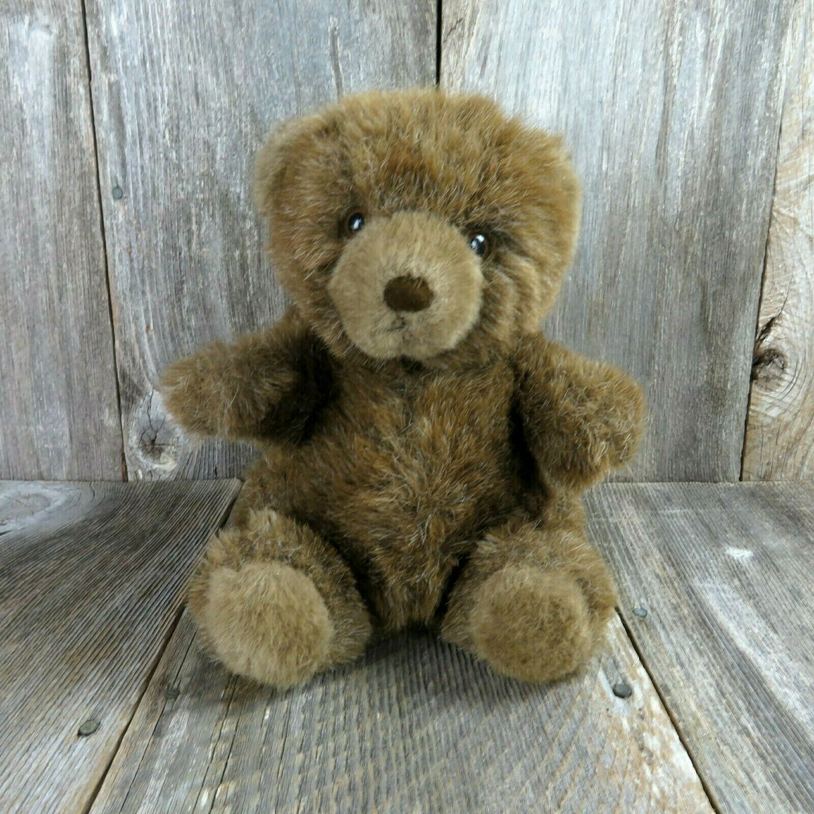 Vintage Teddy Bear Plush Pot Belly Potbelly Stuffed Animal Toy Doll Charm Co - At Grandma's Table