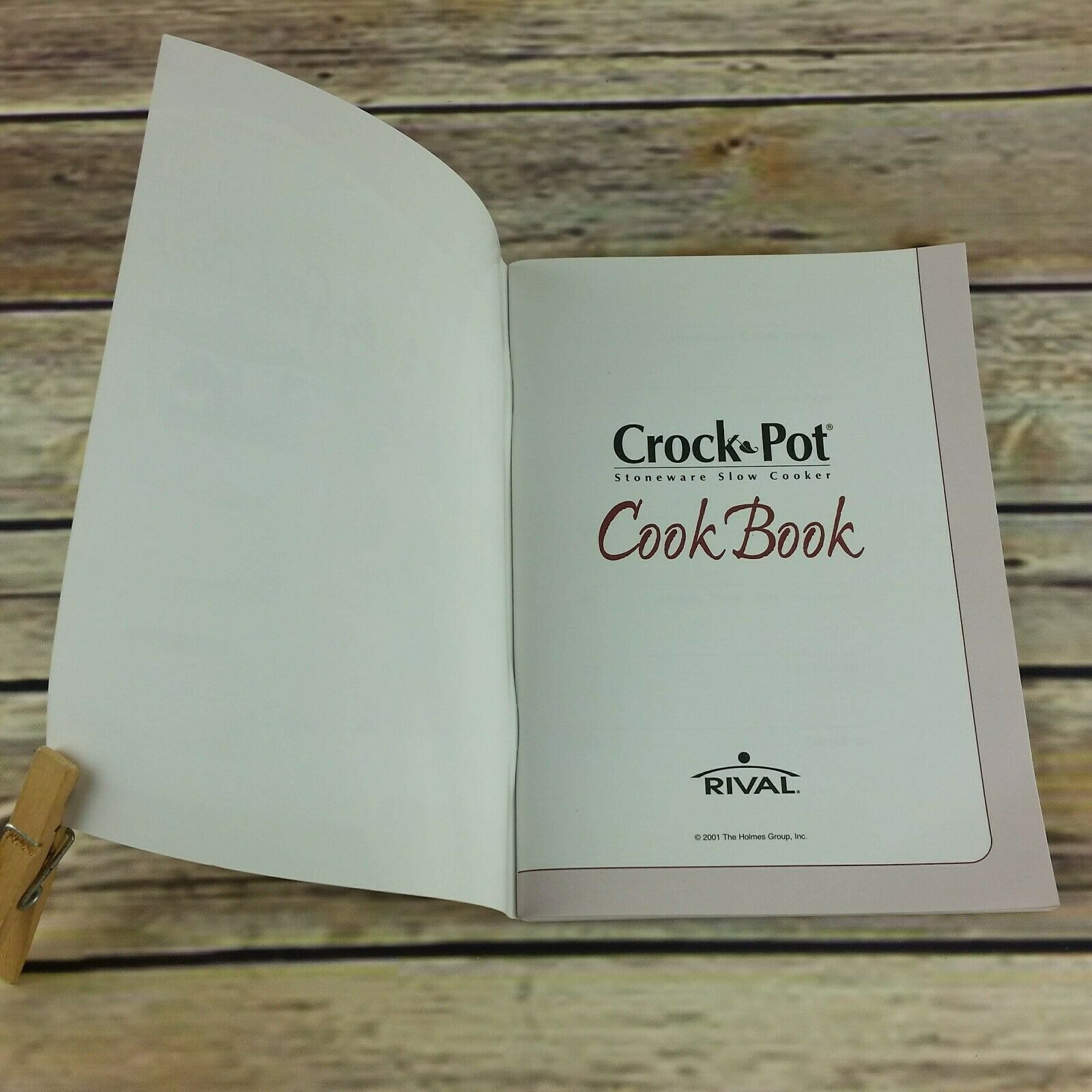 Rival Crock Pot Cookbook Stoneware Slow Cooker Recipes 2001 - At Grandma's Table