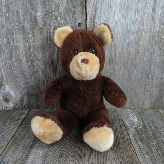 Vintage Teddy Bear Plush Smile American Greetings Toy Stuffed Animal 1981 - At Grandma's Table