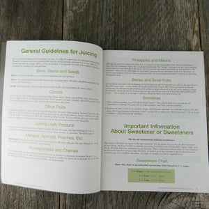 Power Juicer Recipe Cookbook Jack La Lanne Fresh Collection Smoothie Health - At Grandma's Table