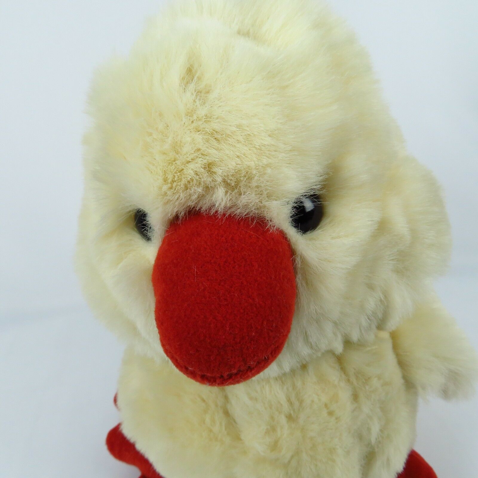 Vintage Chick Chicken Plush Stuffed Animal Easter Toy Doll PMS UK Imports - At Grandma's Table