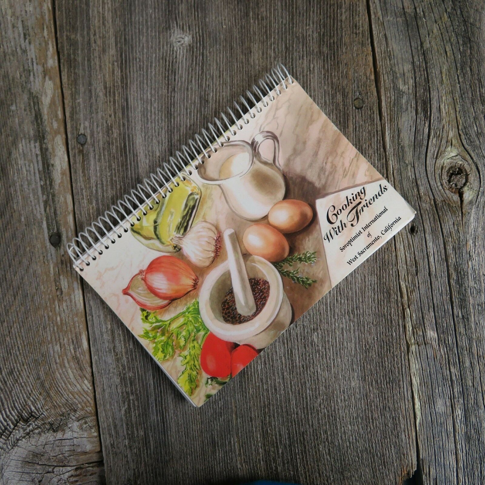 Vintage California Cookbook Sacramento Soroptimist International Cooking Friends - At Grandma's Table