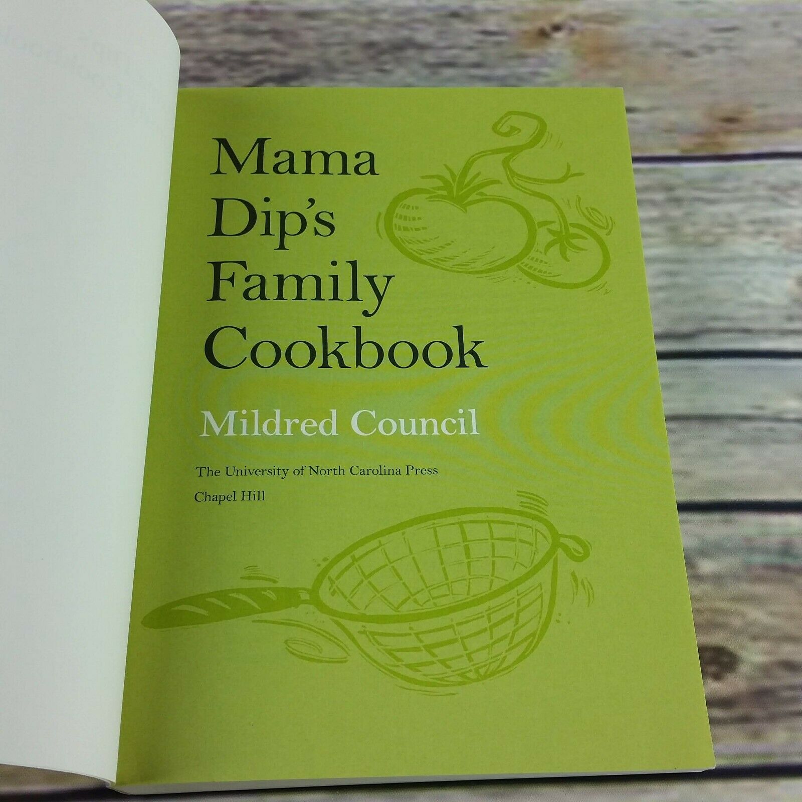 Mama Dip's Family Cookbook Mildred Council 2004 Paperback Follow Up Book - At Grandma's Table