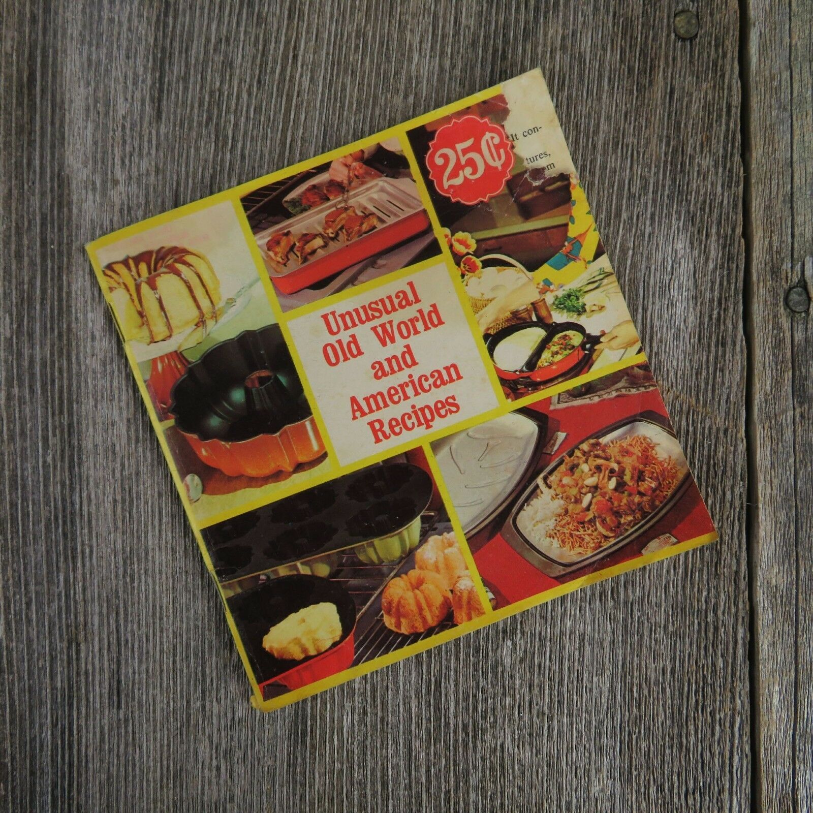 Nordic Ware Unusual Old World and American Recipes Cookbook The Bundt People - At Grandma's Table