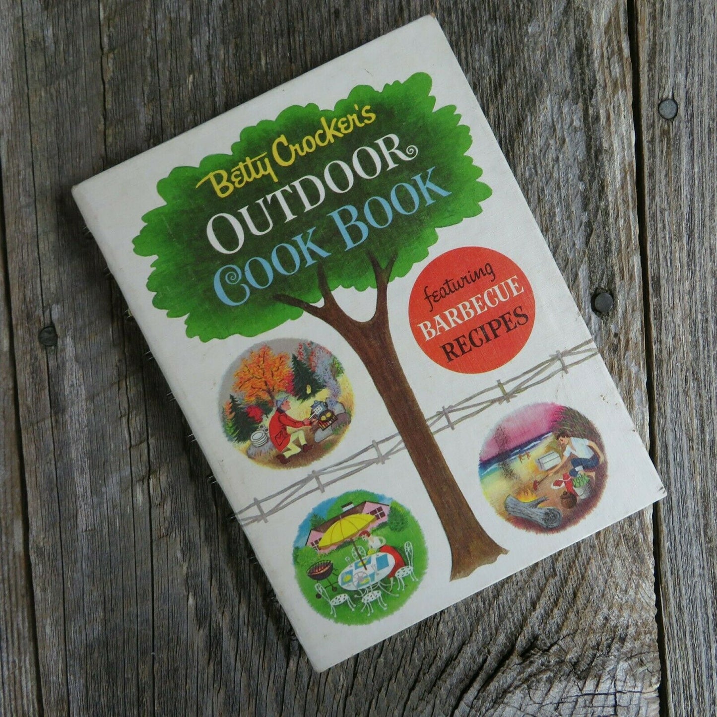 Vintage Cookbook Betty Crocker Outdoor First Edition Third Printing 1961 BBQ - At Grandma's Table