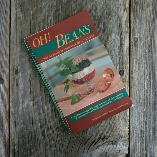 Vintage Cookbook Oh Beans Sunfresh Cindy Niessner Washington and Northwest Beans - At Grandma's Table