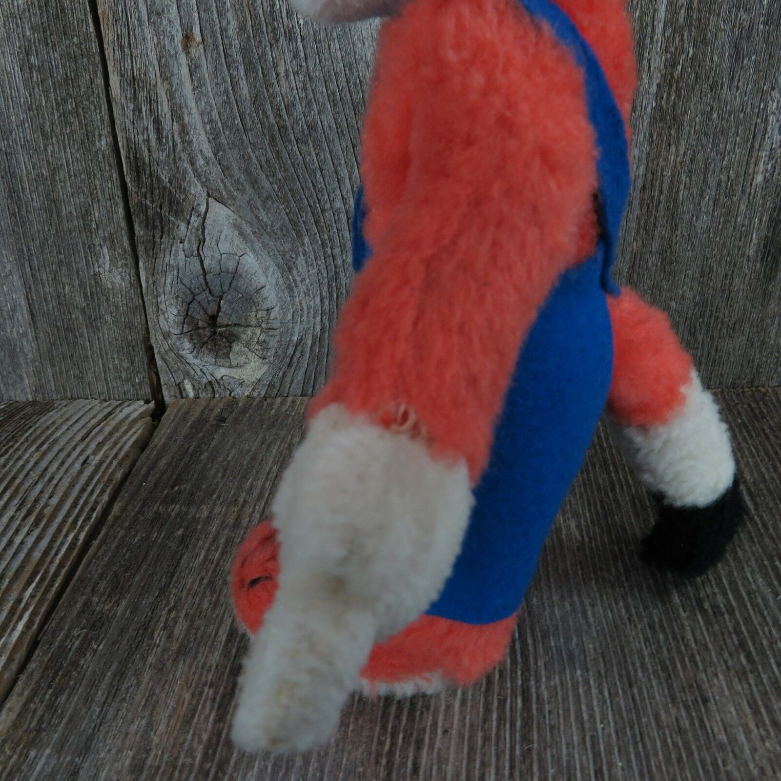 Vintage Fix Foxi Fox Plush Schuco Bigo Bello Stuffed Animal Comic Cartoon - At Grandma's Table