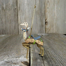 Load image into Gallery viewer, Prancing Reindeer Carousel Ride Hallmark Keepsake Christmas Tree Ornament 2006 - At Grandma&#39;s Table