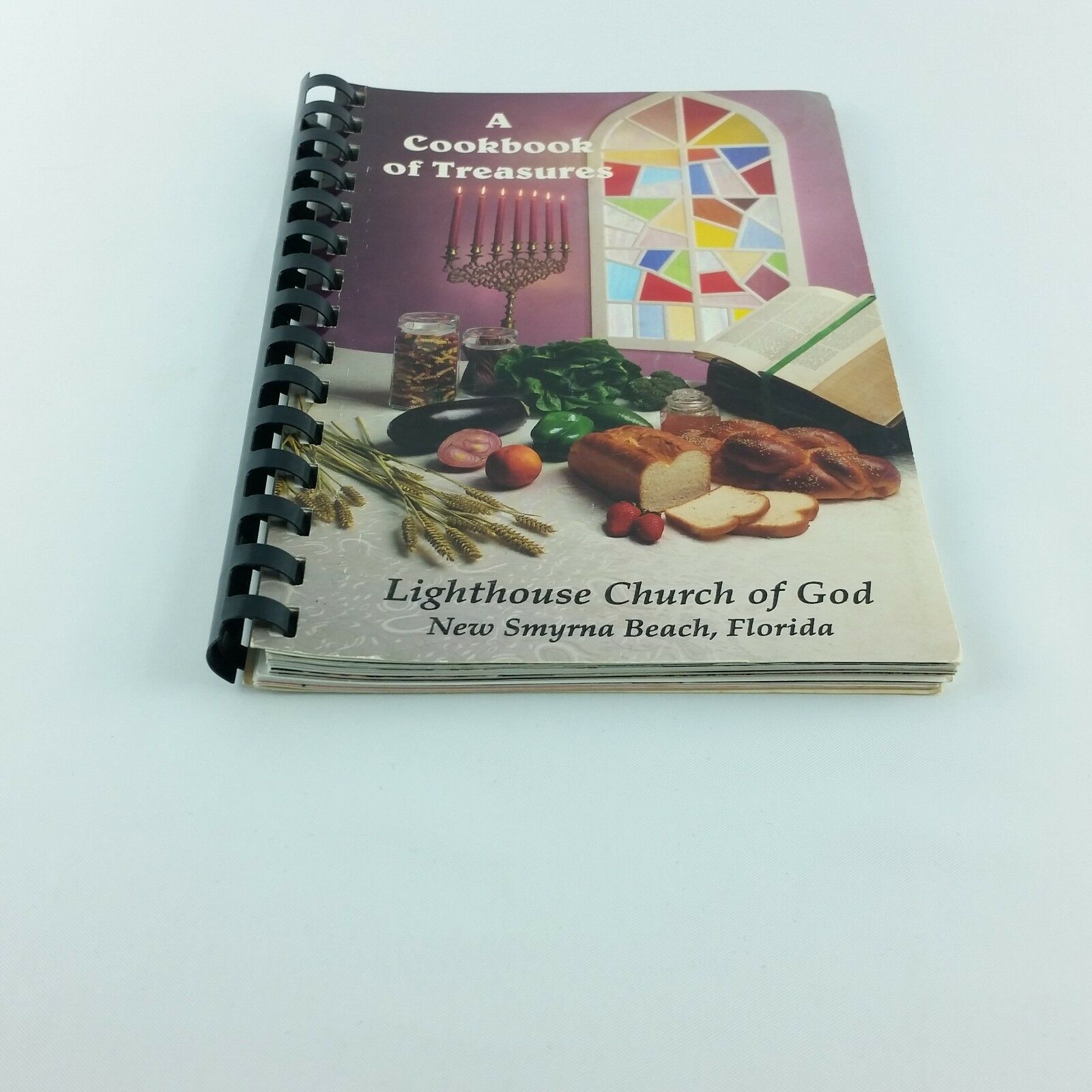 Vintage Florida Cookbook New Smyrna Beach Lighthouse Church of God Treasures - At Grandma's Table