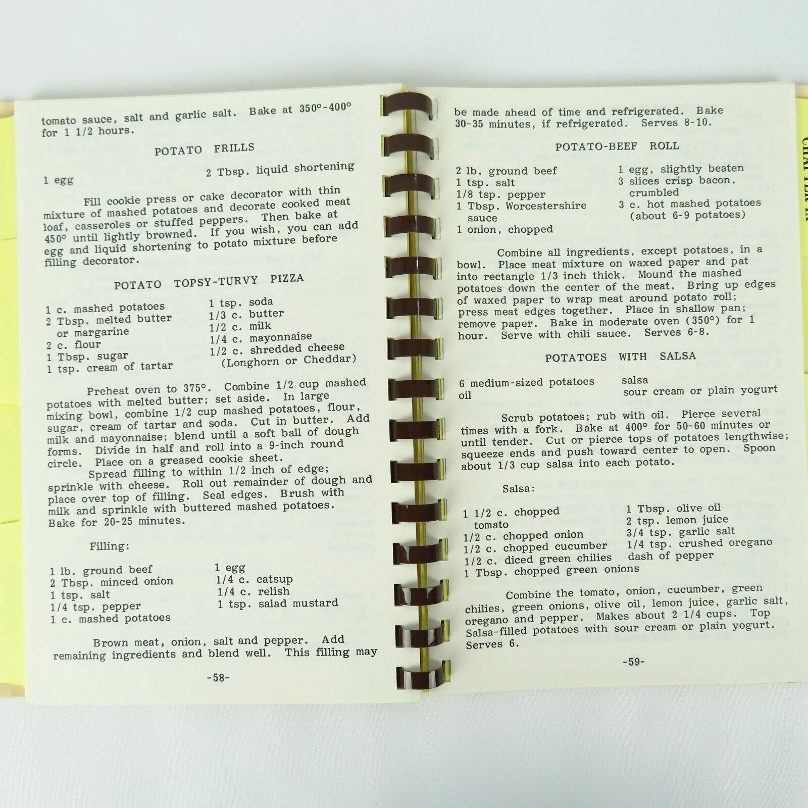 Vintage The Complete Idaho Potato Cookbook Elaine Prescott Sandee Scherer 1987 - At Grandma's Table